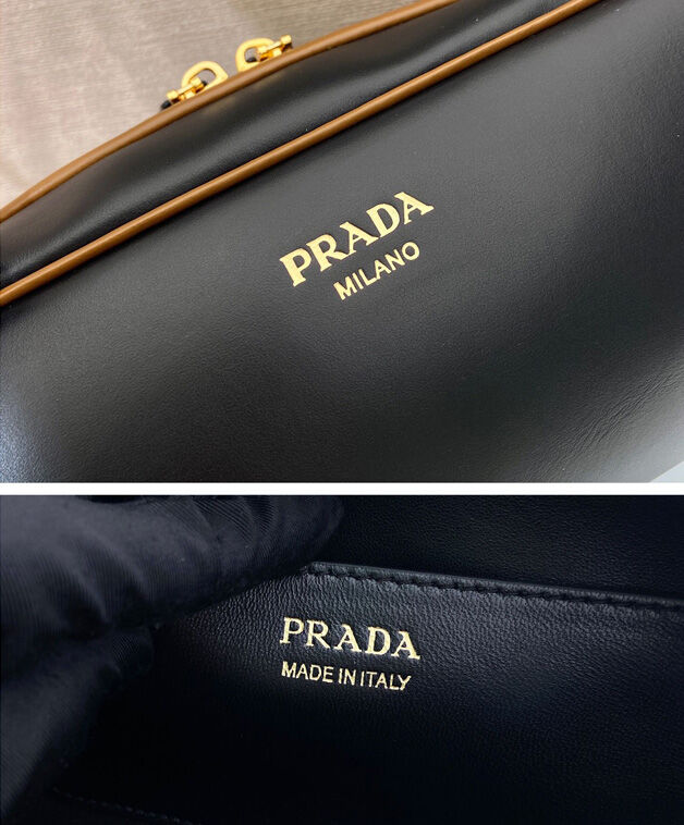 Prada Swing Smooth Leather Shoulder Bag 1BC249